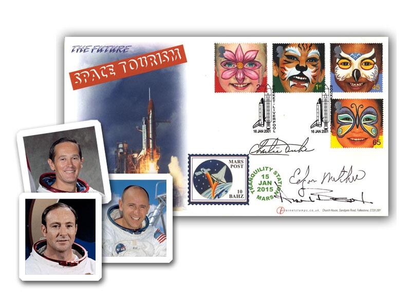 The Future - Space Tourism, Ed Mitchell, Alan Bean & Charlie Duke