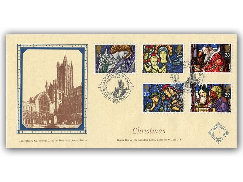 1992 Christmas, Canterbury Cathedral, Brian Reeve official