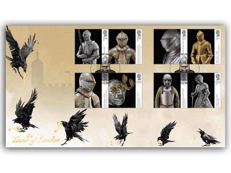 Royal Armouries First Day Cover, Tower of London Design