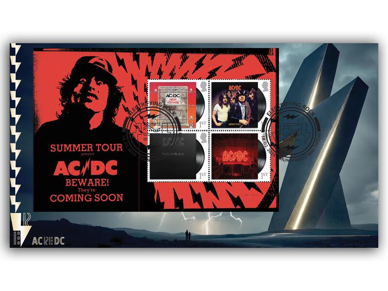 AC/DC Summer Tour Poster Pane