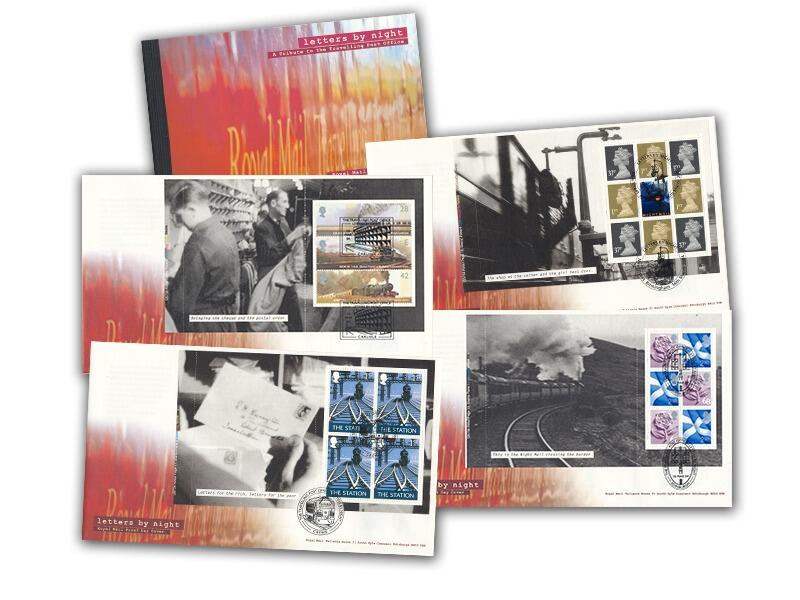 Letters by Night PSB Set of 4