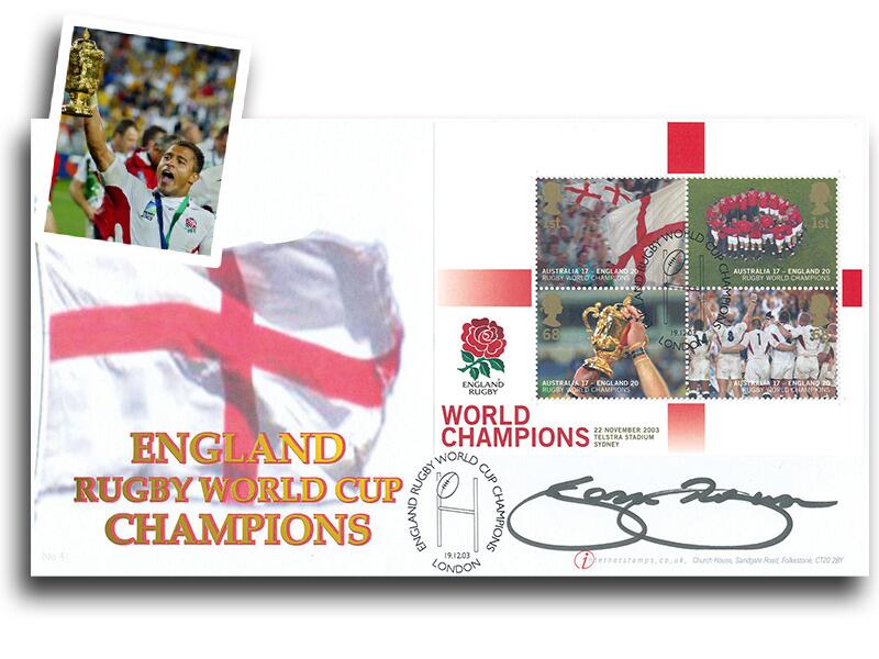 Rugby World Cup, signed Jason Robinson