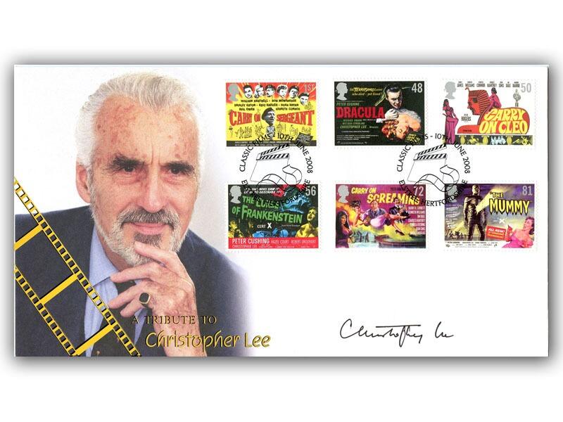 Classic Films - Signed by Christopher Lee
