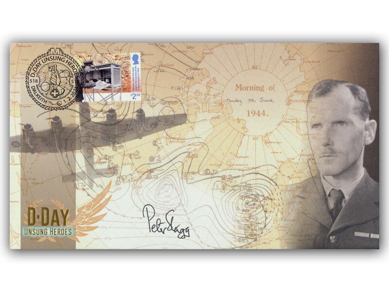 D-Day 80th Unsung Heroes: James Stagg. Autographed by Peter Stagg