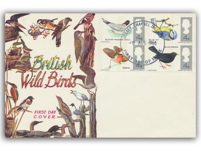 1966 Birds, phosphor, Jersey FDI