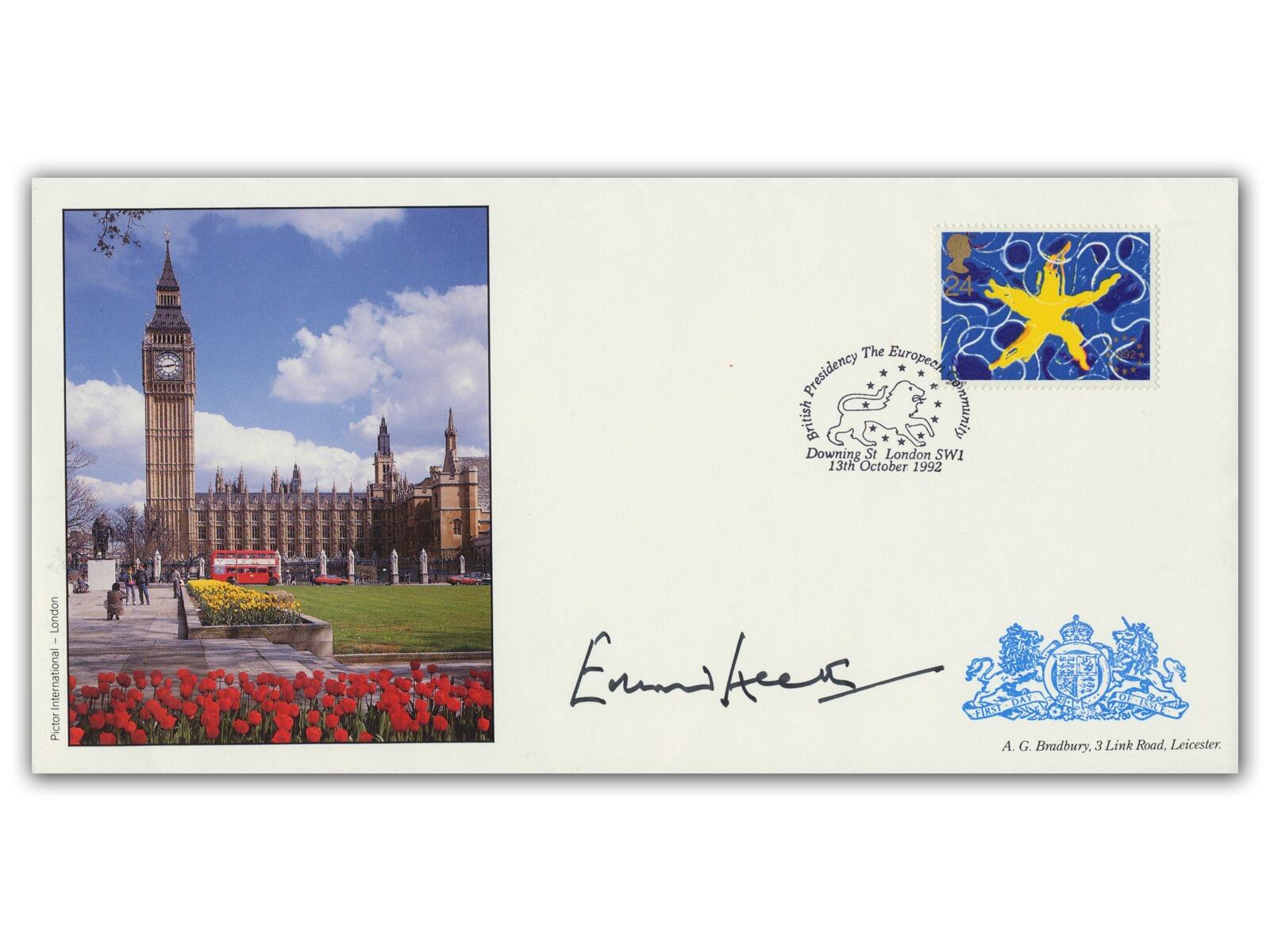 Edward Heath Autograph | Prime Minister