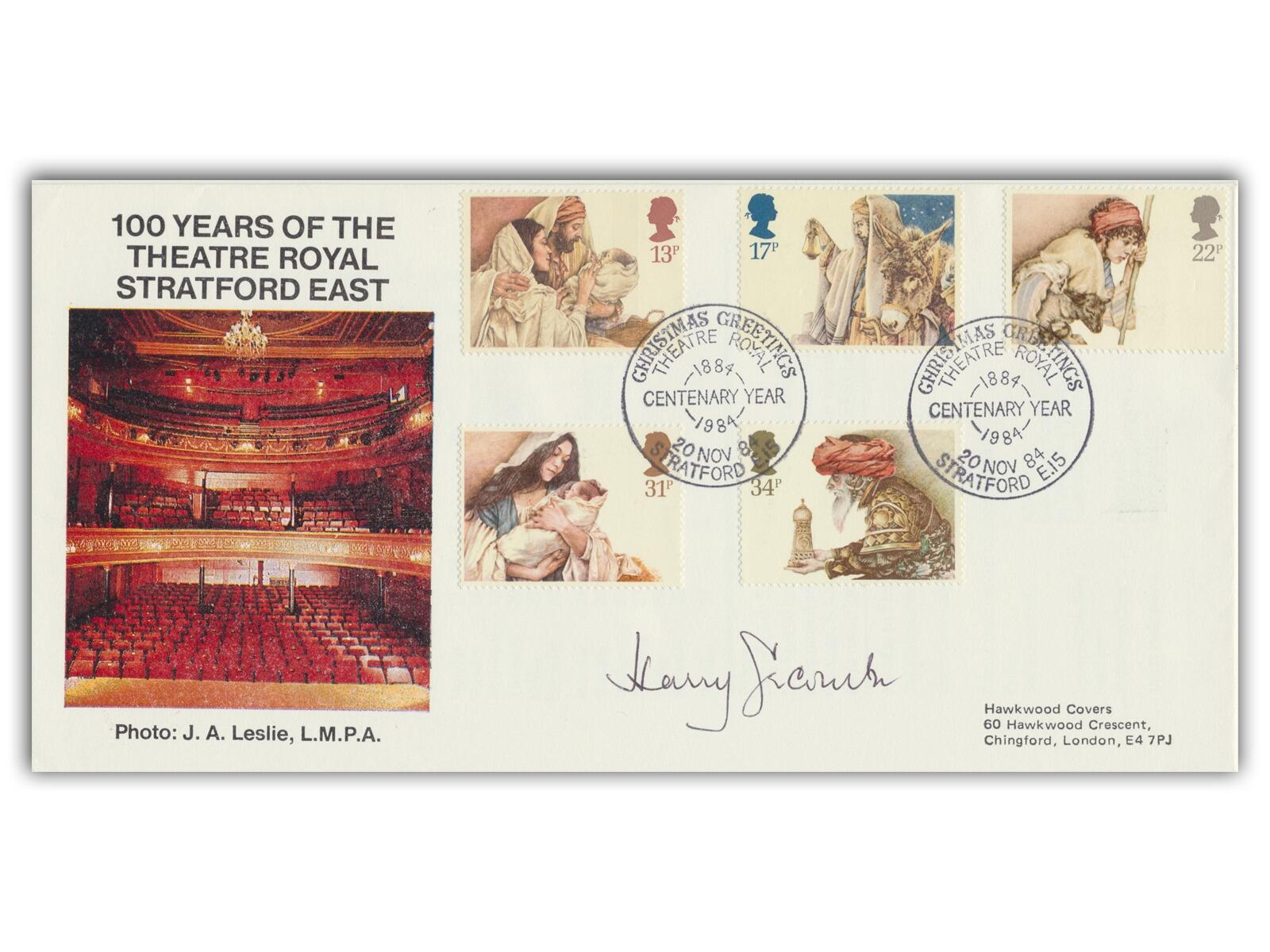 Harry Secombe Autograph | 1984 Christmas