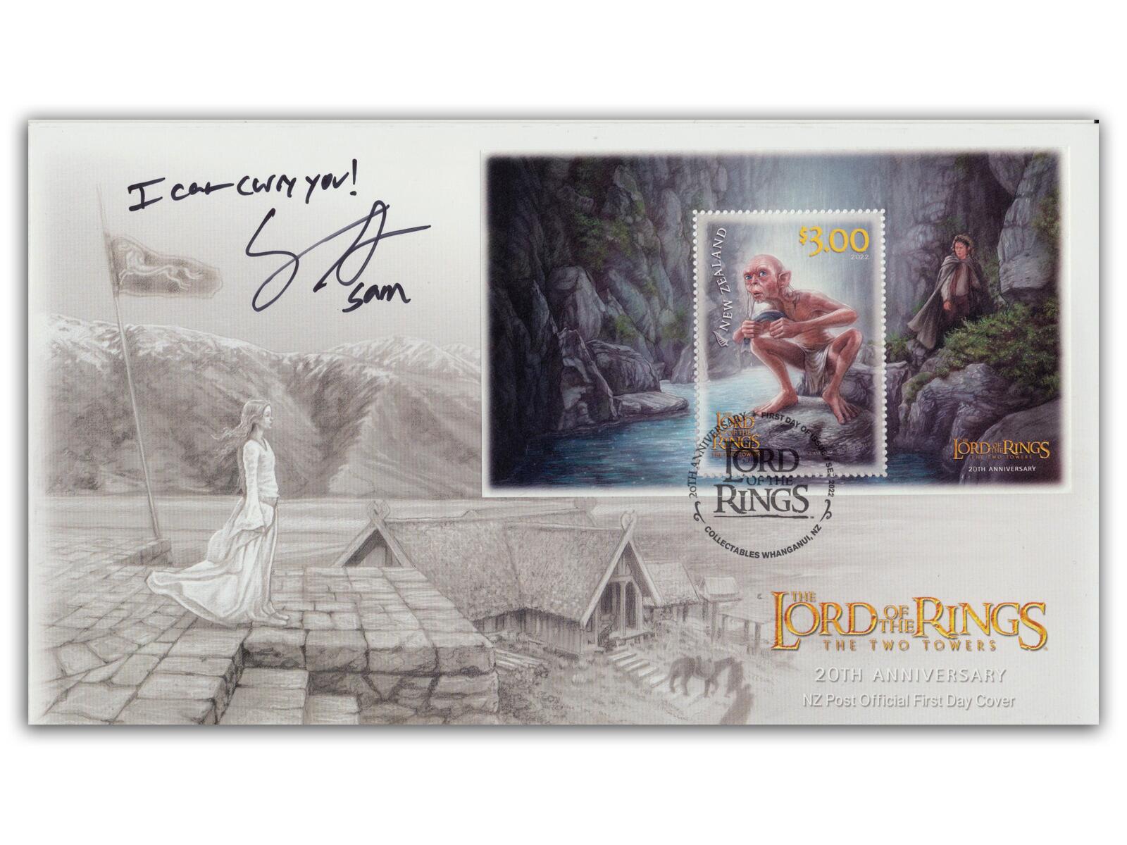 Sean Astin Signed Lord of the Rings | 2022 'Two Towers' Gollum $3.00
