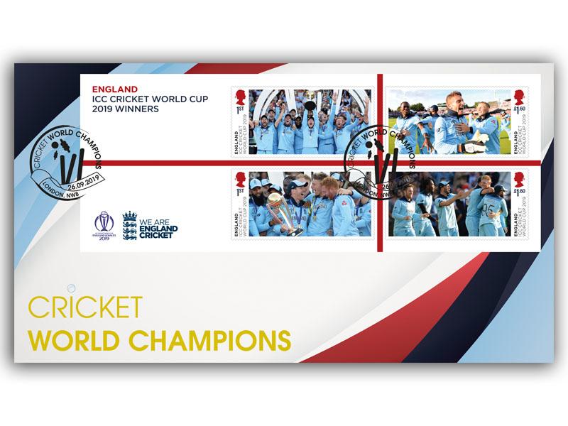 2019 Cricket World Cup Men's Miniature Sheet