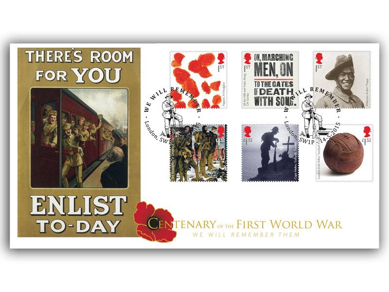 2015 Great War, London SW1P postmark