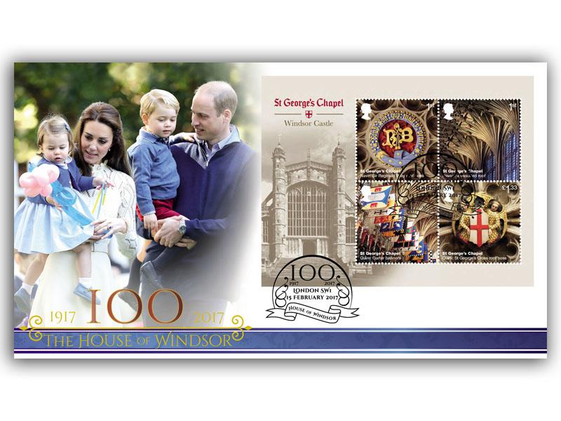 100 Years of the House of Windsor Miniature Sheet
