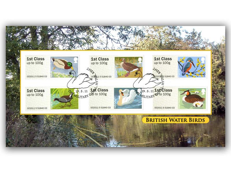 Post & Go Water Birds Bureau Stamps Cover