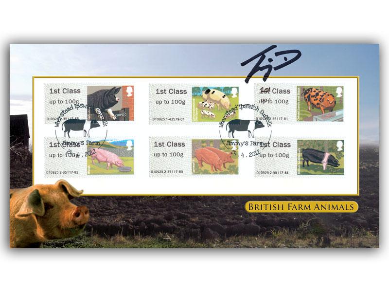 Post & Go - British Farm Animals - Pigs