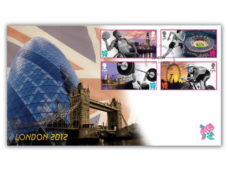 London 2012 Paralympic Games Stamp Cover