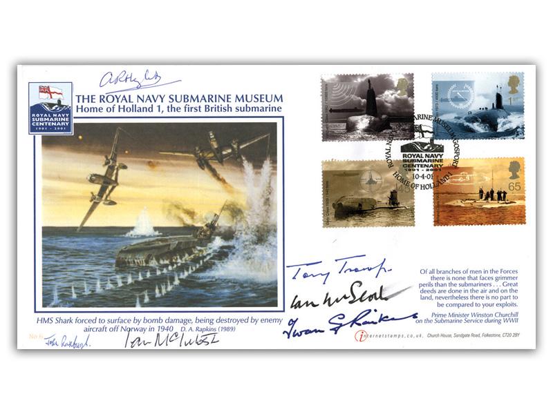 Submarines, signed by Royal Navy Admirals