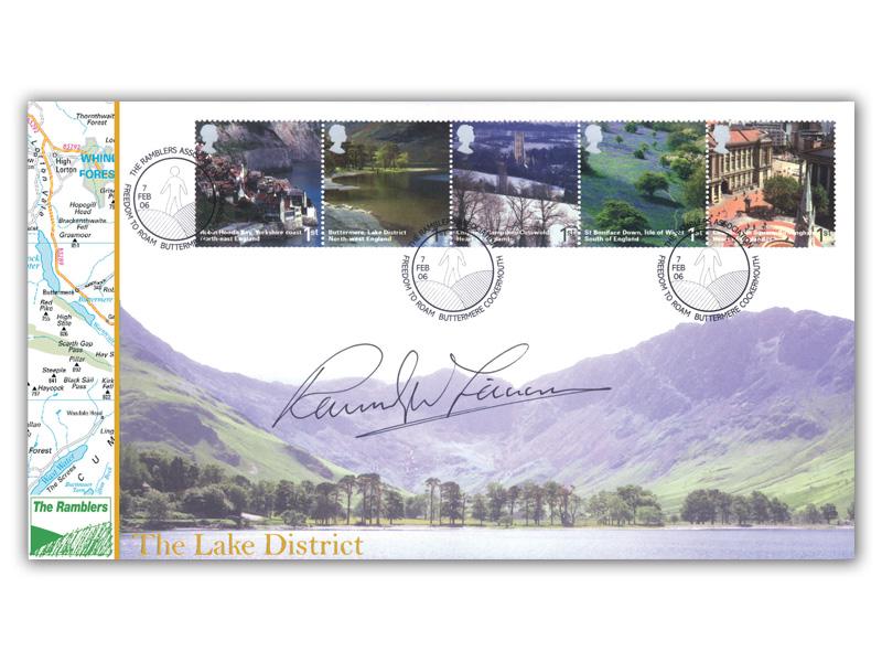 A British Journey - The Lake District, signed by Sir Ranulph Fiennes