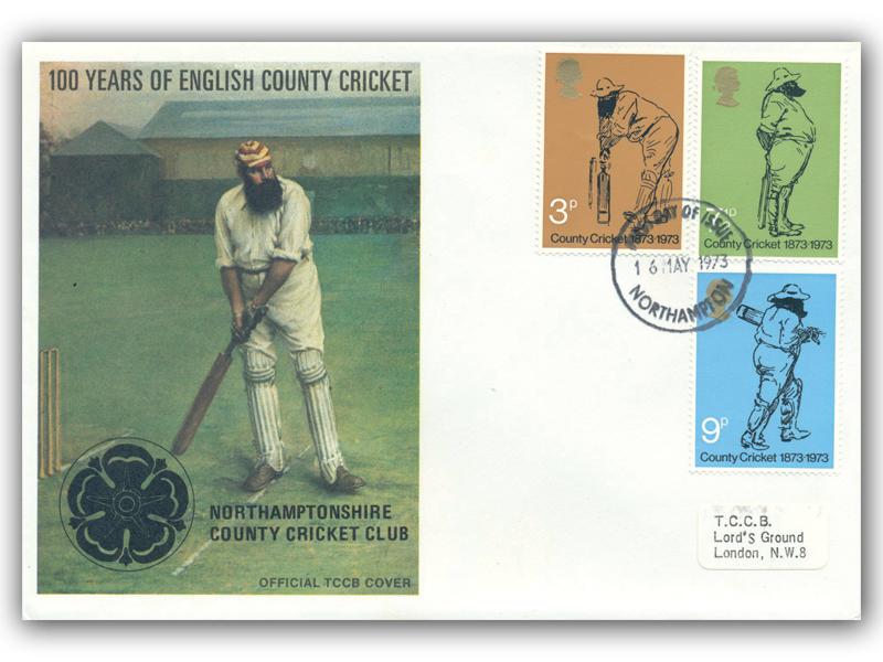1973 Cricket TCCB Northampton