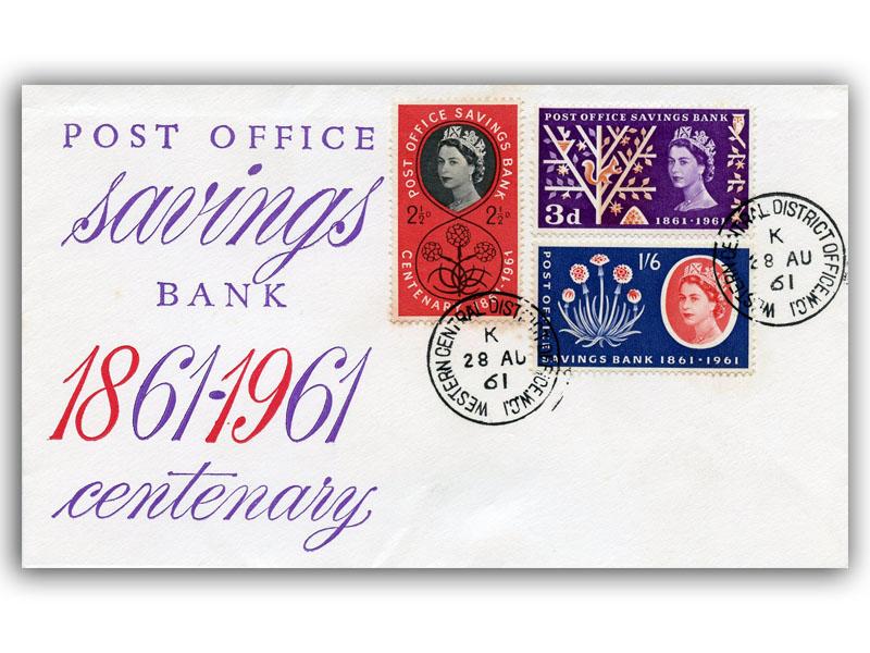 1961 Post Office Bank, Western Central District Office CDS