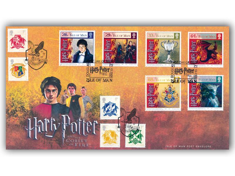Harry Potter and the Goblet of Fire, Double postmark