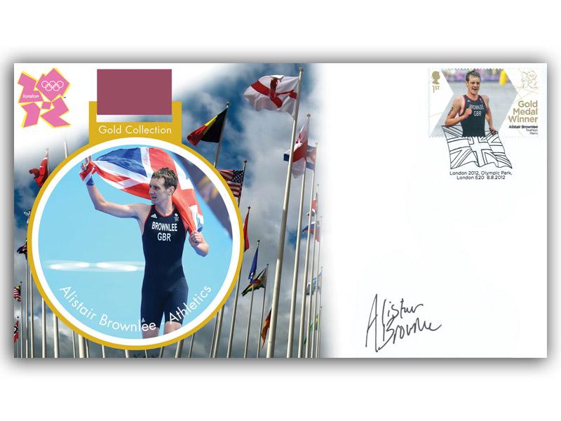 2012 Olympics, Alistair Brownlee, signed