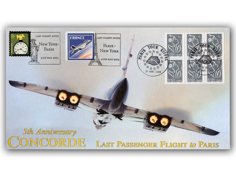 Concorde New York to Paris Final Flight, 5th Anniversary