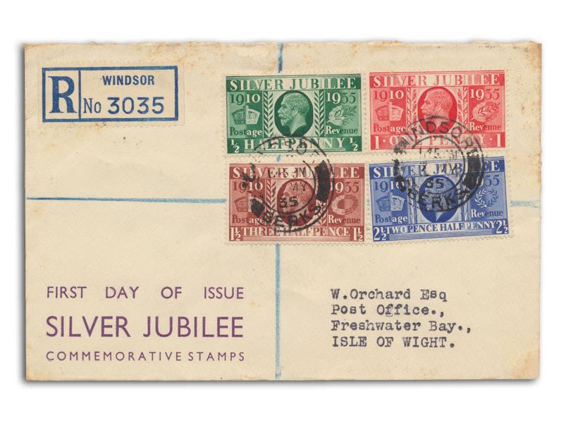 1935 Silver Jubilee, Windsor CDS