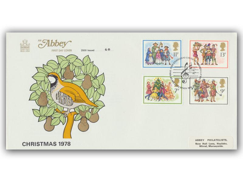 1978 Christmas, Bethlehem FDI special postmark