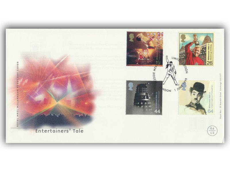 1999 Entertainers Tale First Day Cover