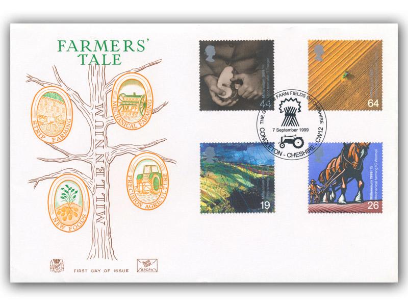 1999 Farmers Tale First Day Cover