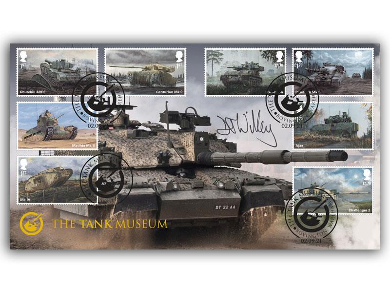British Army Tanks, Signed Tank Museum Curator