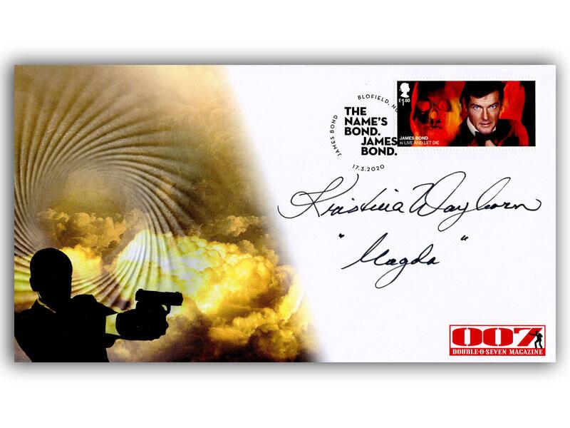 James Bond, signed Kristina Wayborn 'Magda'