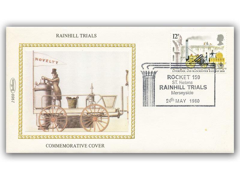 1980 Rainhill Trials, St Helens postmark
