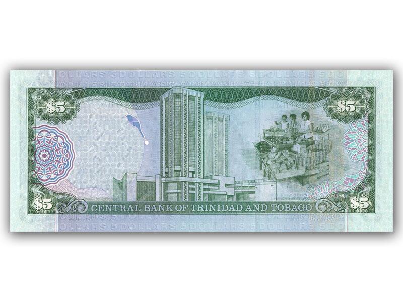 Trinidad & Tobago $5 banknote
