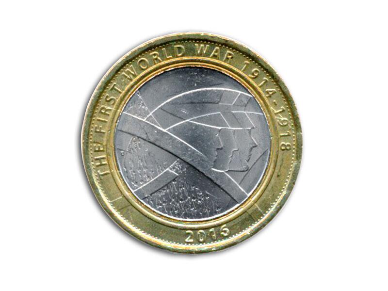2016 WWI Army £2 coin