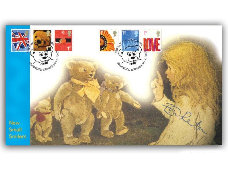 Goldilocks & the Three Bears - stamps cover, signed by Dame Esther Rantzen