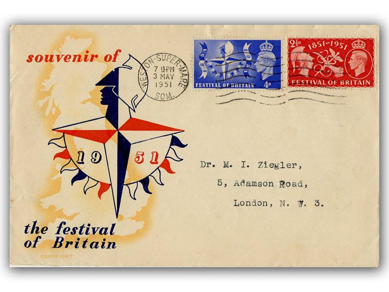 1951 Festival of Britain, Weston-Super-Mare slogan