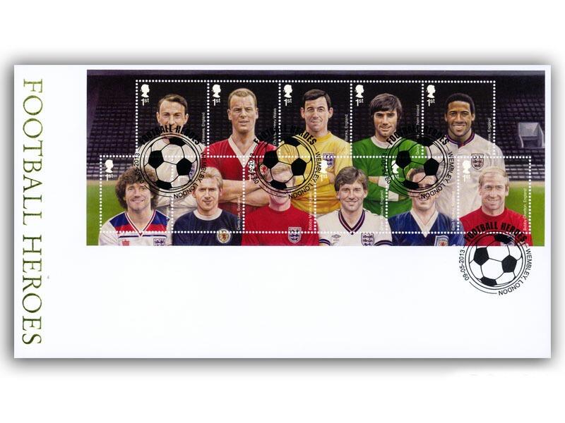 Football Heroes miniature sheet