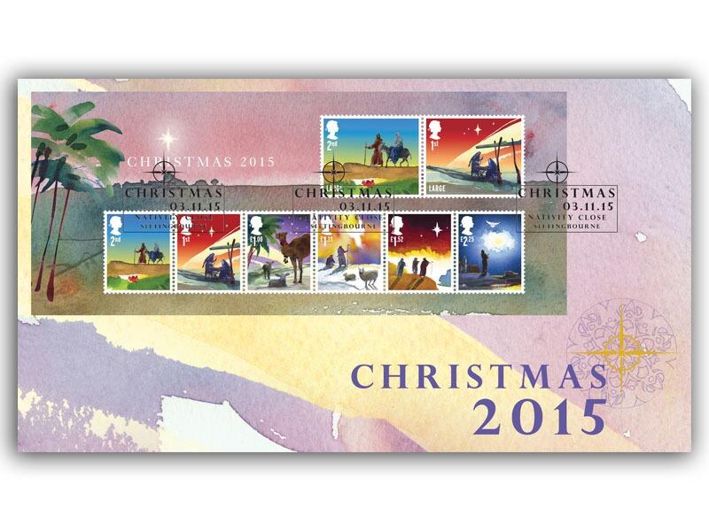 2015 Christmas Miniature Sheet Cover