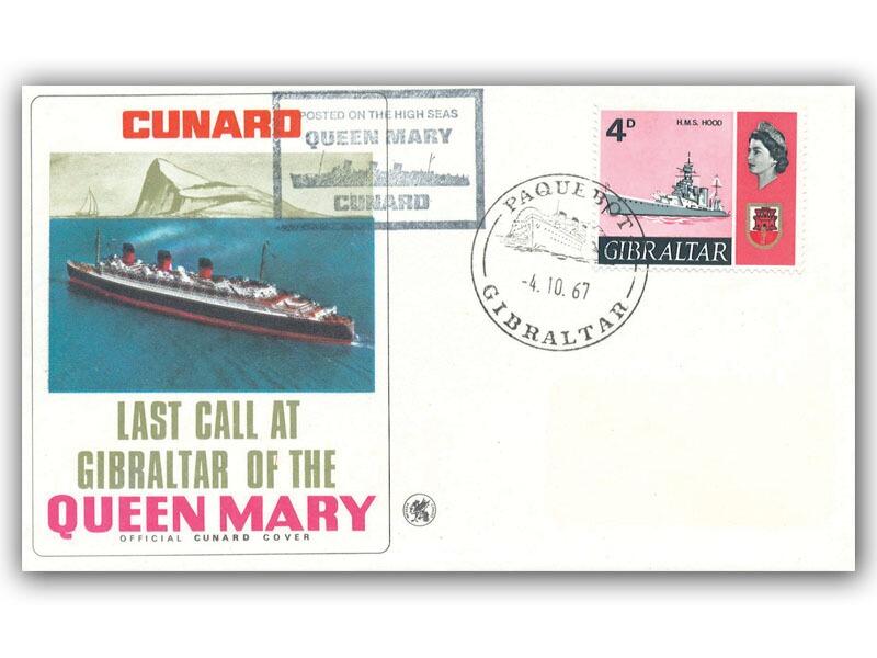 Queen Mary, Last Call at Gibraltar