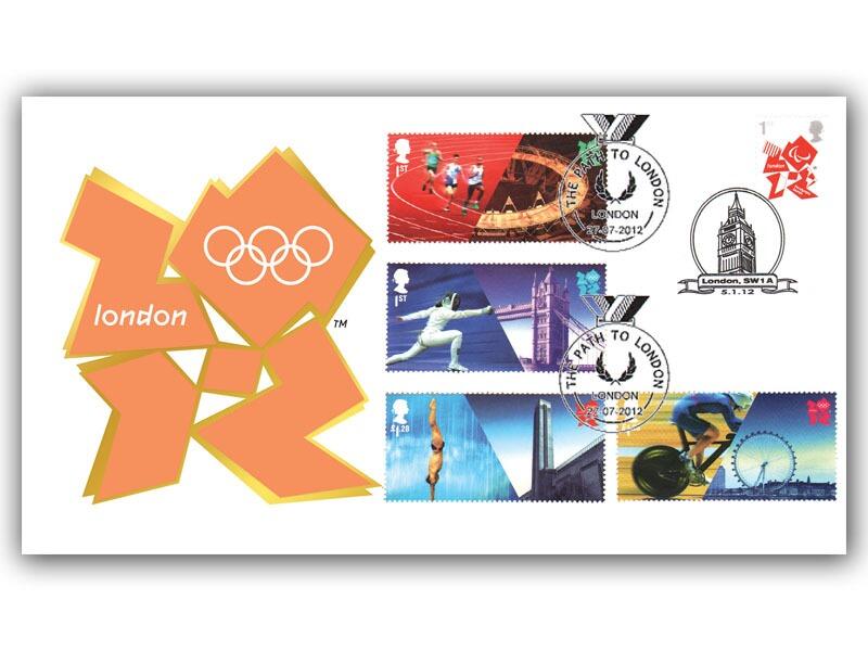 2012 London Olympics & Paralympics, doubled with July issue, Path to London