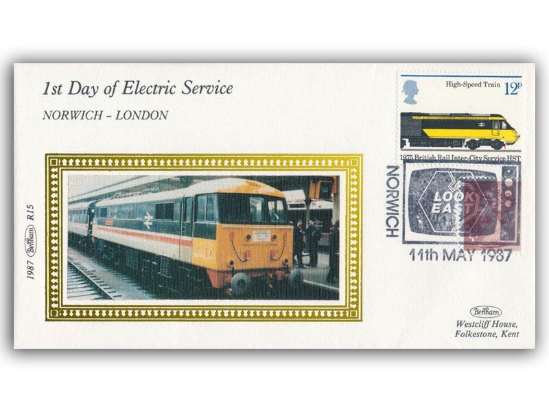 11th May 1987 - 1st Day of the Electric Service Between Norwich and London