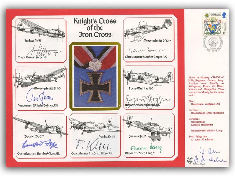 Knight's Cross of the Iron Cross Multi Signed