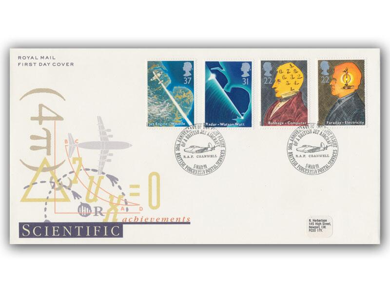 1991 Scientific Achievements First Day Cover
