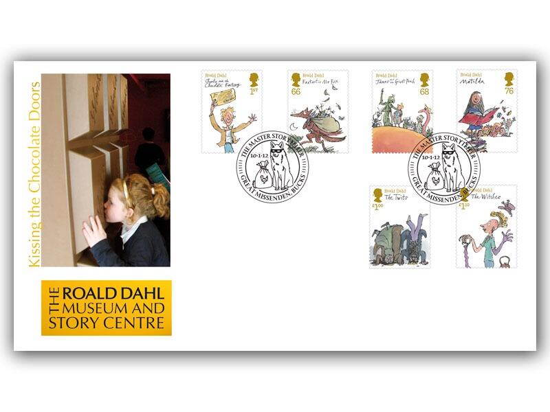Roald Dahl Museum Stamps Cover