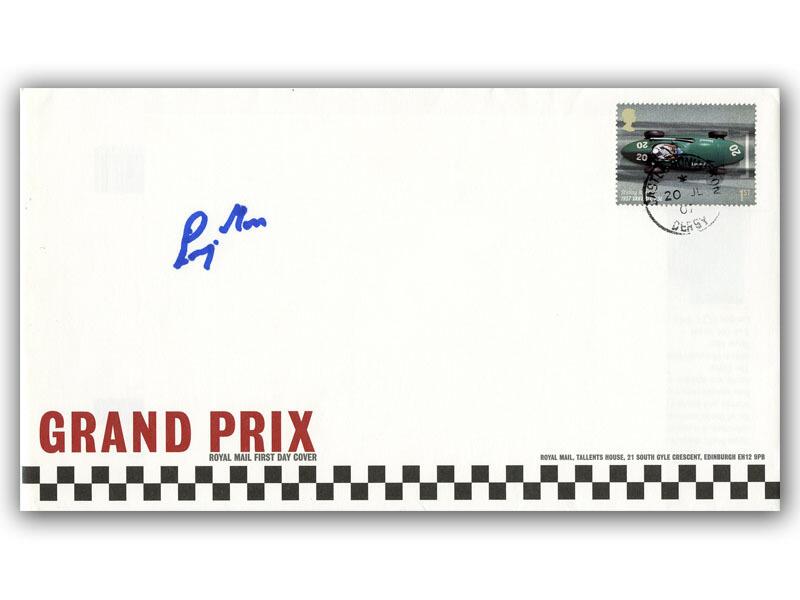 Stirling Moss signed 2007 Grand Prix cover