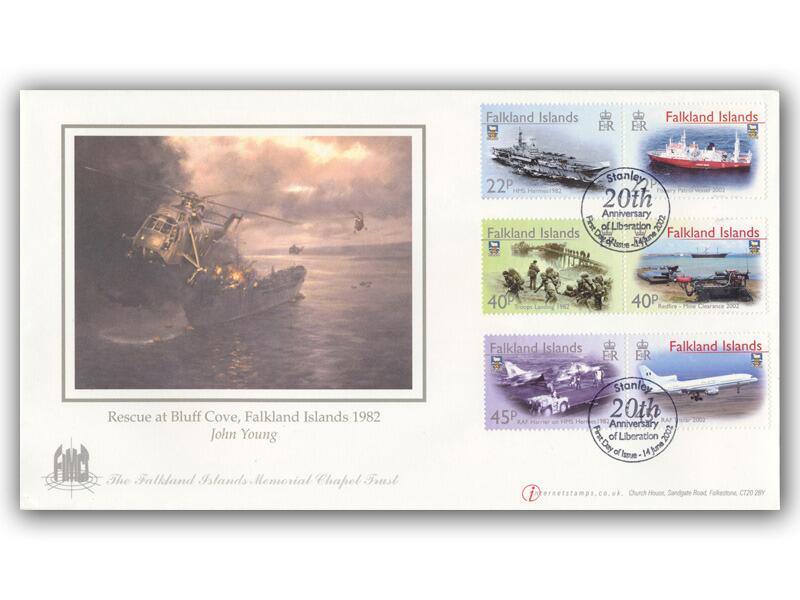 Falkland Conflict 20th Anniversary Falklands Stamps   Bcsp202f 