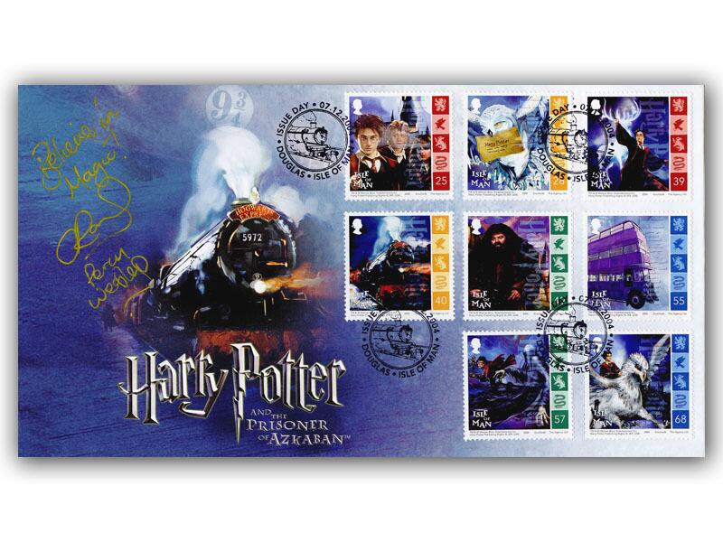 Chris Rankin signed Harry Potter and the Goblet of Fire