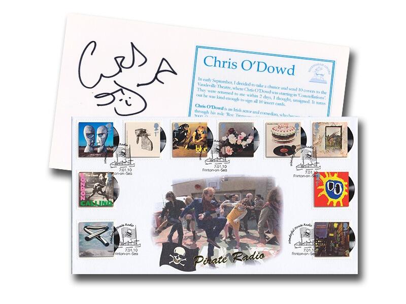 The Boat That Rocked, signed Chris O'Dowd