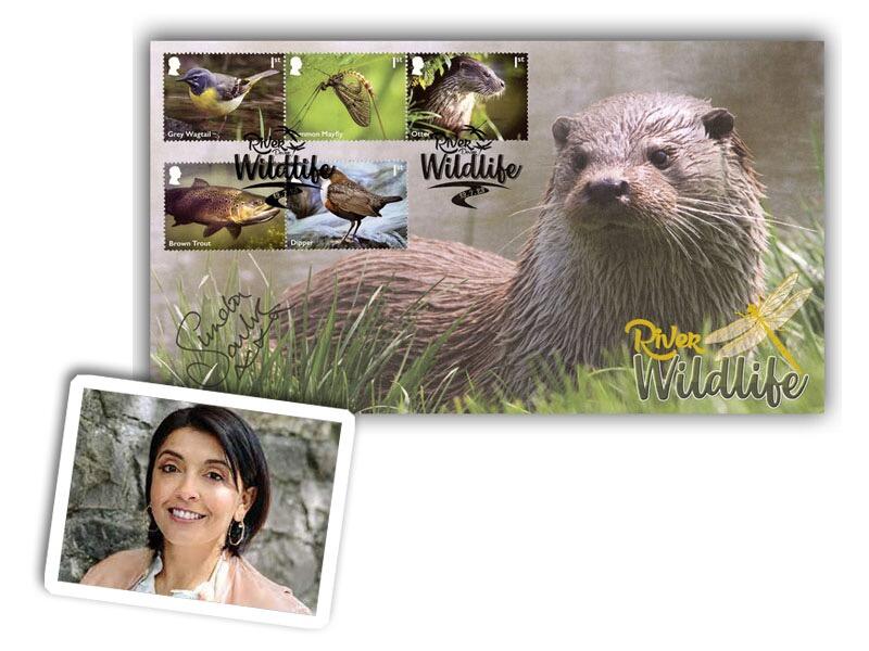 River Wildlife, signed actress Sunetra Sarker 'River Action'