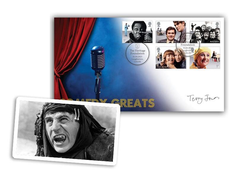 2015 Comedy Greats, signed by Terry Jones